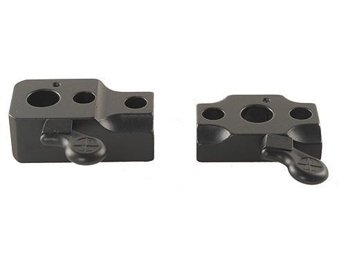 Leupold 2-Piece Quick Release (QR) Base - Mauser FN Matte Black - Precision Shot Firearms