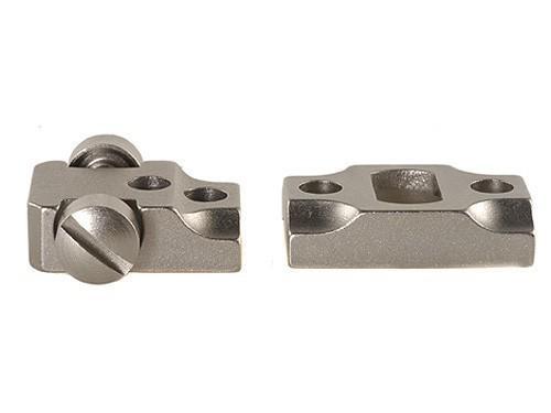 Leupold 2-Piece Standard Steel Base - Remington Model 7 Silver - Precision Shot Firearms