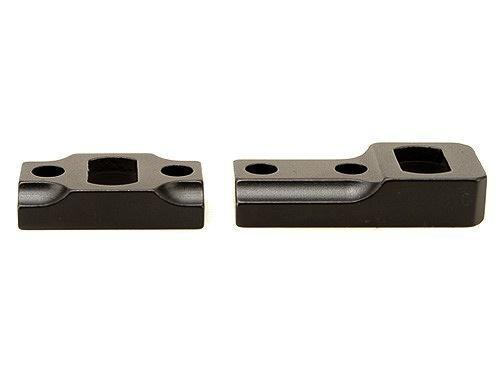Leupold 2-Piece Dual Dovetail Base - Weatherby Mark V Matte Black - Precision Shot Firearms