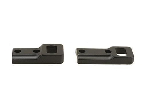 Leupold 2-Piece Dual Dovetail Base - Weatherby Mark V Reversible Front Matte Black - Precision Shot Firearms