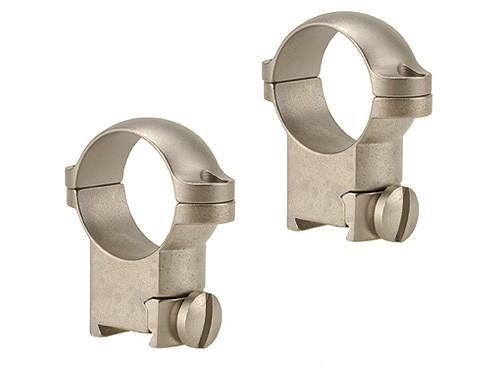 Leupold 2-Piece Solid Steel Ringmounts - Sako 1" High Silver - Precision Shot Firearms