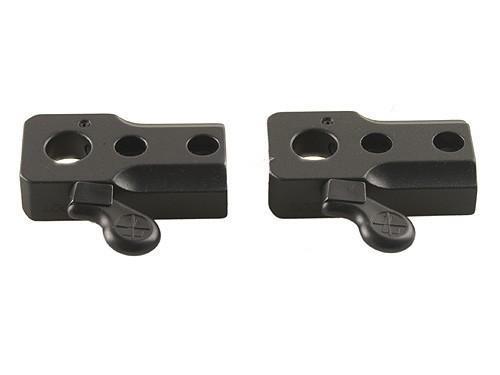 Leupold 2-Piece Quick Release (QR) Base - Remington 541 Browning T-Bolt Knight Muzzleloaders - Matte Black - Precision Shot Firearms
