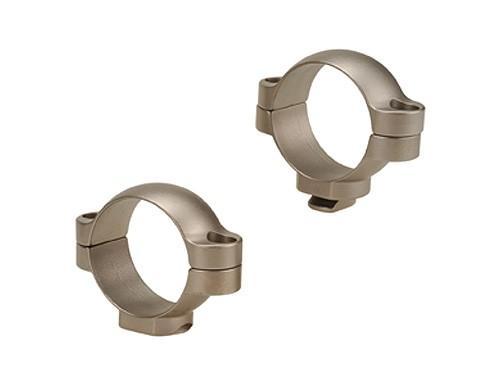 Leupold 2-Piece STD Windage Adjustable Steel Rings 30mm Medium Silver - Precision Shot Firearms