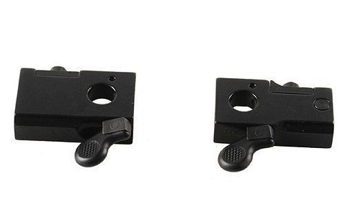 Leupold 2-Piece Quick Release (QR) Base - Sako Gloss Black - Precision Shot Firearms