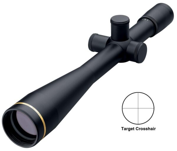BLEMISHED Leupold Competition Series Rifle Scope - 40x45mm Tgt. Crosshair 2.7' 3.20" Matte - Precision Shot Firearms