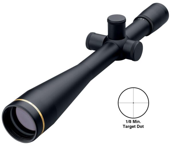 BLEMISHED Leupold Competition Series Rifle Scope - 40x45mm 1/8 min. Target Dot 2.7' 3.20" Matte - Precision Shot Firearms