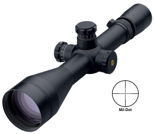 BLEMISHED Leupold Mark 4 LR/T M1 Rifle Scope - 4.5-14x50mm M1 Mil-Dot 19-7.6' 4..5-3.6" Matte - Precision Shot Firearms