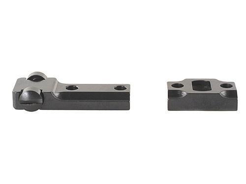 Leupold 2-Piece Standard Steel Base - Savage 10/110 Round Rear Receiver Gloss Black - Precision Shot Firearms
