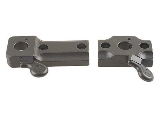 Leupold 2-Piece Quick Release (QR) Base - Savage 10/110 Round Rear Receiver Matte Black - Precision Shot Firearms