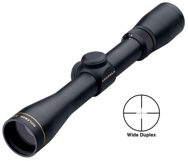 BLEMISHED Leupold Rifleman Rifle Scope - 2-7x33mm Wide Duplex Reticle 43.2-17.3' FOV 4.2-3.7" ER Matte - Precision Shot Firearms