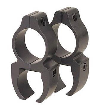 Leupold 2-Piece Rifleman Detachable See-Thru Rings. 22 Rimfire 3/8" Grooves Matte - Precision Shot Firearms