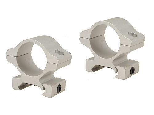 Leupold 2-Piece Rifleman Detachable Weaver-Style Aluminum Rings - 1" Medium Silver - Precision Shot Firearms