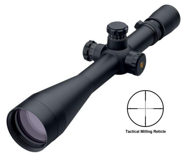 BLEMISHED Leupold Mark 4 ER/T M1 Rifle Scope - 8.5-25x50mm M1 Front Focal TMR 11.2-4.4' 5.3-3.7" Matte - Precision Shot Firearms