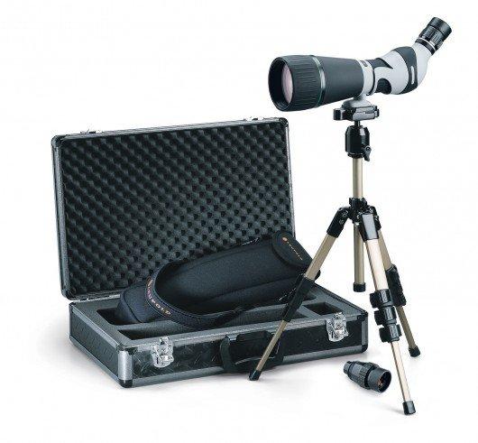 REFURBISHED Leupold Kenai 30x 25-60x80mm HD Angled Spotting Scope Kit - Gray/Black NO CASE INCLUDED - Precision Shot Firearms