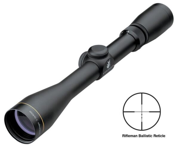 BLEMISHED Leupold Rifleman Rifle Scope - 3-9X40mm Rifleman Balistics 32.9-13.1' 4.2-3.7" Matte - Precision Shot Firearms