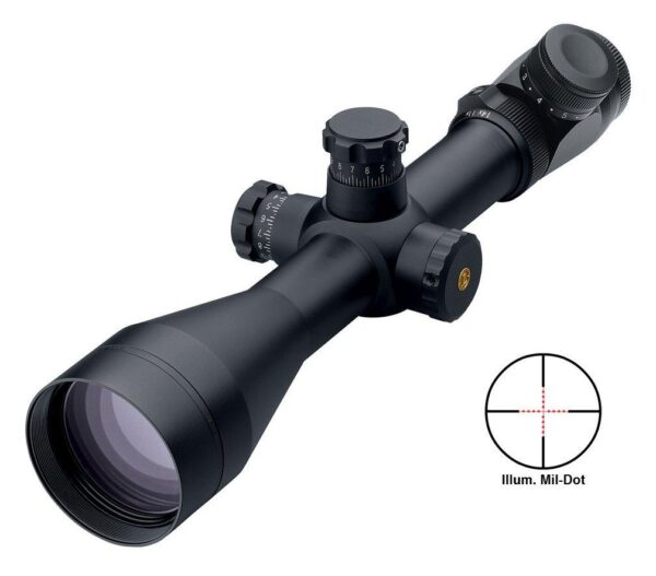 BLEMISHED Leupold Mark 4 LR/T M1 Rifle Scope - 4.5-14x50mm M1 Illum. Mil-Dot 19-7.6' 4..5-3.6" Matte - Precision Shot Firearms