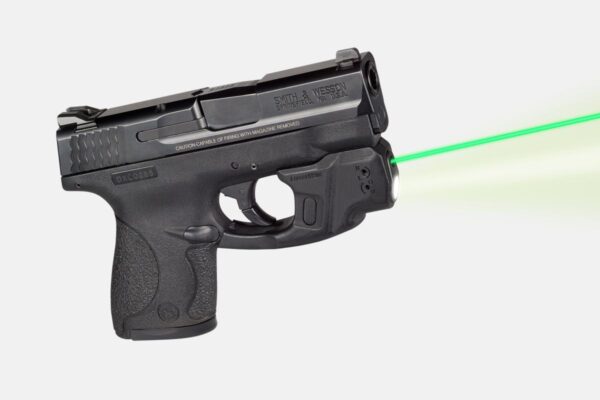 LaserMax CenterFire Light & Laser w/GripSense for S&W Shield 9mm .40 cal Green - Precision Shot Firearms