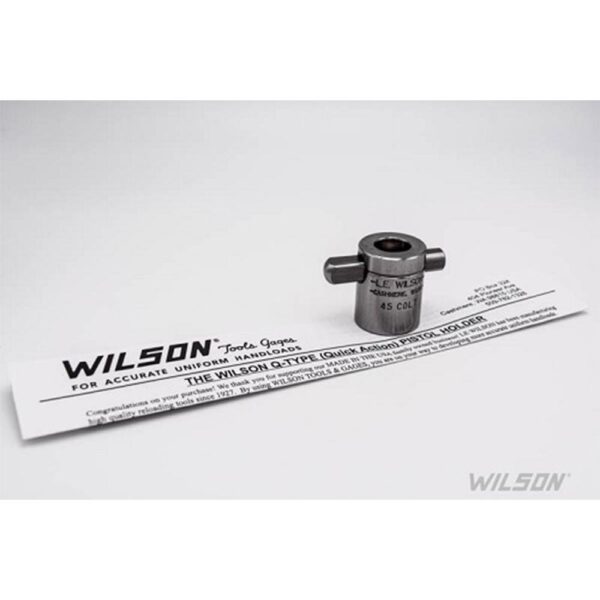 Wilson Q-Type Case Holder .45 Colt - Precision Shot Firearms