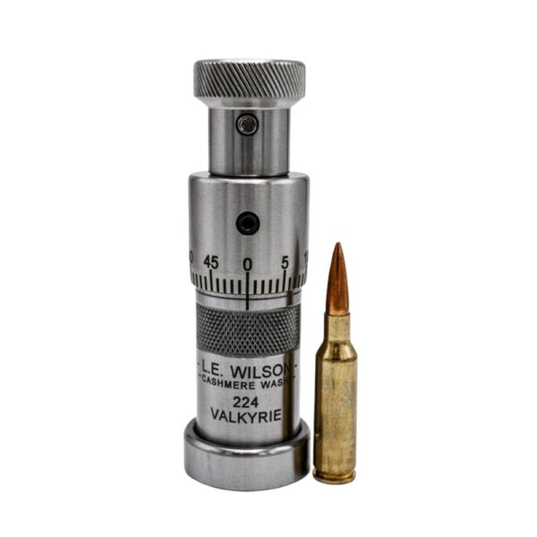 L.E. Wilson Stainless Steel VLD Bullet Seater with Micrometer Adjustment .308 Win - Precision Shot Firearms