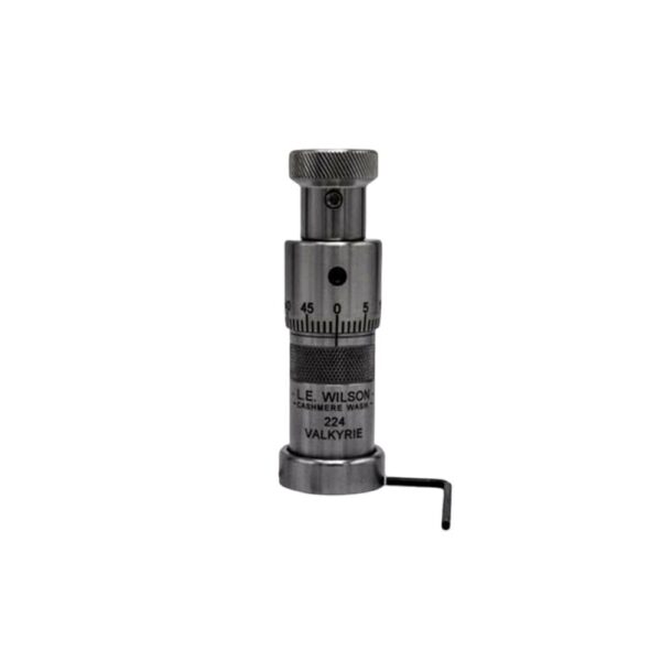 L.E. Wilson Stainless Steel VLD Bullet Seater with Micrometer Adjustment .308 Win - Precision Shot Firearms