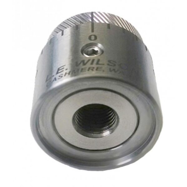 Wilson Stainless Steel Micro-Adjustable Bullet Seater Cap for Standard Inline Seater Die - Precision Shot Firearms