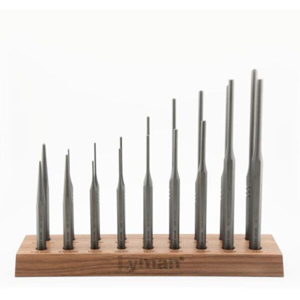 Lyman Armorers 18 Piece Hex Punch Set with Stand - Precision Shot Firearms