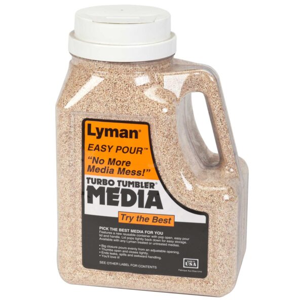 Lyman Turbo Case Cleaning Media Easy Pour Container Corncob - Precision Shot Firearms