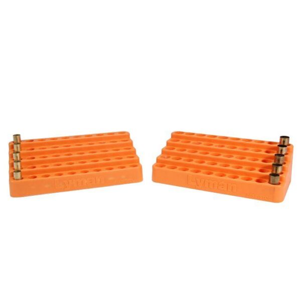 Lyman Bleacher Loading Block for Large Caliber Handguns .565 hole size fits: .44 Mag .45 ACP. 45 GAP .45 Colt .454 Casull .460 S&W .500 S&W - Precision Shot Firearms