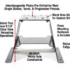 Lyman Brass-Smith All-American 8 Press and Universal Press Stand Bundle - Precision Shot Firearms