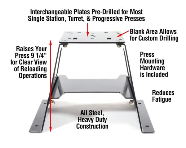 Lyman Brass-Smith All-American 8 Press and Universal Press Stand Bundle - Precision Shot Firearms