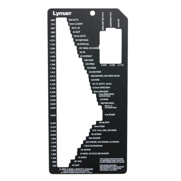 Lyman E-Zee Case Trim Gauge II - Precision Shot Firearms