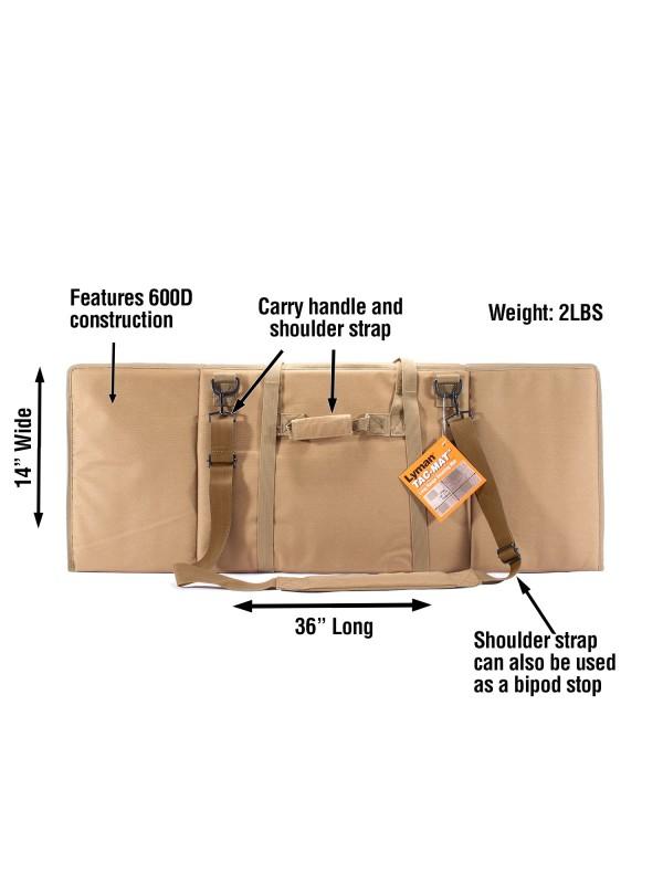 Tac-Mat Long Range Shooting Mat - Flat Dark Earth (FDE) - Precision Shot Firearms