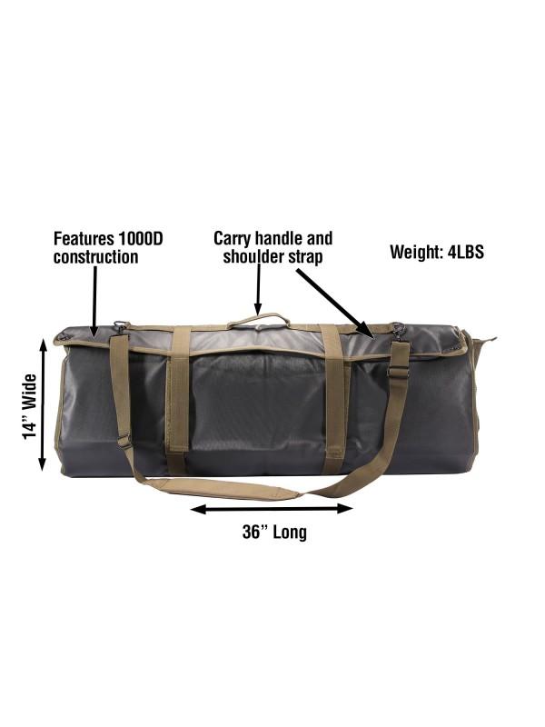 Tac-Mat HD Long Range Shooting Mat - Black - Precision Shot Firearms