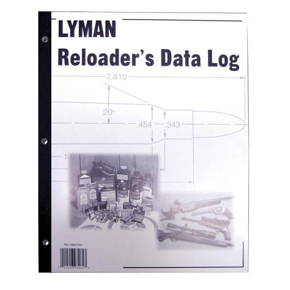 Lyman Reloaders Data Log - Precision Shot Firearms