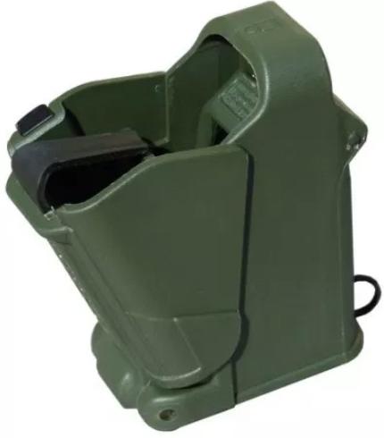 Maglula UpLULA Universal Pistol Mag Loader/Unloader 9mm TO .45 cal - Dark Green - Precision Shot Firearms