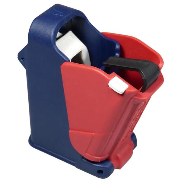 Maglula LULA Loader & Unloader 9mm Luger/.45 ACP Red White Blue - Precision Shot Firearms