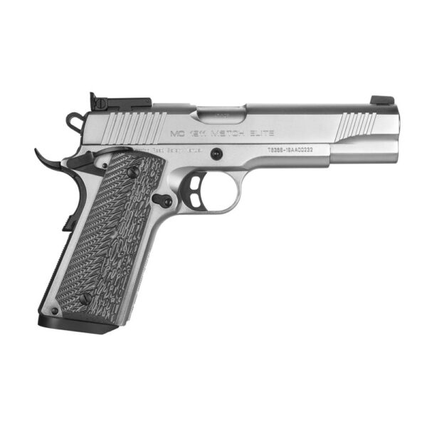 EAA Girsan MC1911 Match Elite Handgun .45 ACP 8rd Magazine 5" Barrel Chrome Frame - Precision Shot Firearms