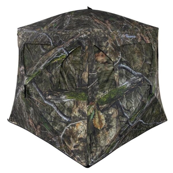 Ameristep Brickhouse Wide Bottom Ground Blind Mossy Oak Country DNA XL - Precision Shot Firearms