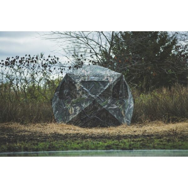 Ameristep Brickhouse Wide Bottom Extreme Ground Blind Mossy Oak Country DNA - Precision Shot Firearms