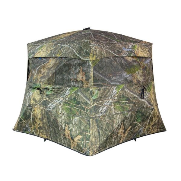 Ameristep Banshee Wide Bottom Extreme Fire Retardant Ground Blind Mossy Oak Country DNA XL - Precision Shot Firearms