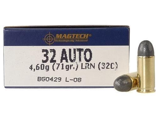 MagTech Handgun Ammunition .32 ACP 71 gr LRN 905 fps 50/box - Precision Shot Firearms