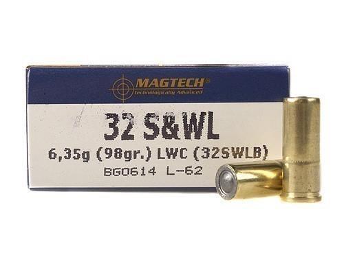 MagTech Handgun Ammunition .32 S&W 98 gr LWC 682 fps 50/box - Precision Shot Firearms