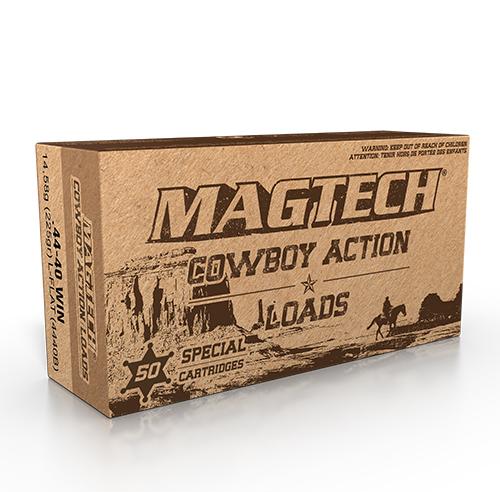 Magtech Cowboy Action Ammunition .44-40 Win. 225gr LFN 755 fps 50/ct - Precision Shot Firearms