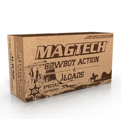 Magtech Cowboy Action Ammunition .44-40 Win 200gr LFN 722 fps 50/ct - Precision Shot Firearms