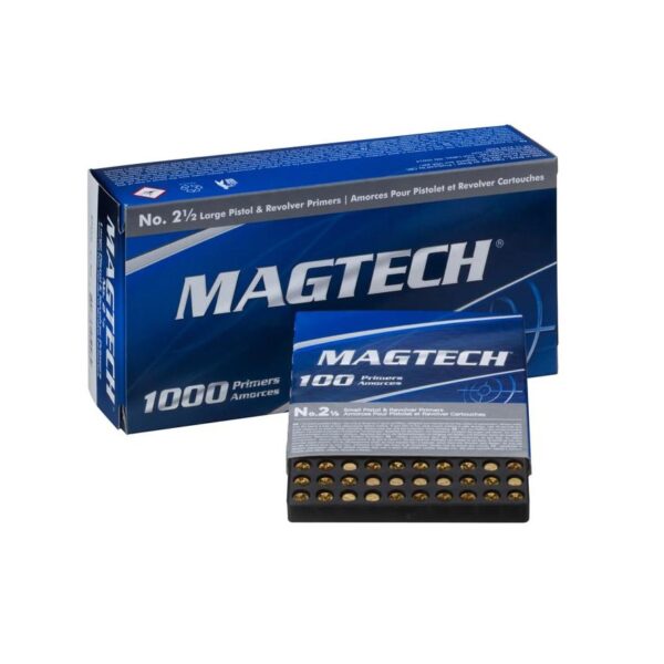 Magtech Large Pistol Primer (2½) -1000/ct - Precision Shot Firearms