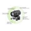 Mepro MMX3 3x Micro Magnifier w Integrated Side Flip Adaptor - Precision Shot Firearms