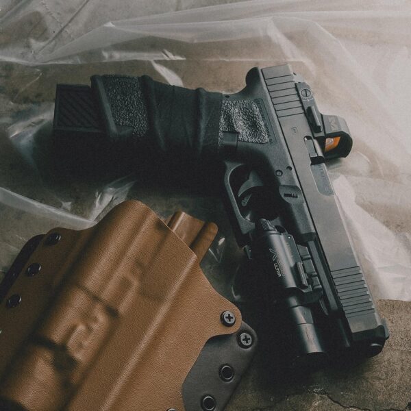 Mepro Pistol Optic MPO-DF Open Emitter Pistol Sight with RMR 3.5 MOA Dot Shake Awake - Precision Shot Firearms