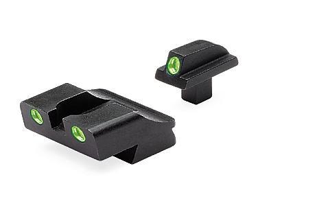 Meprolight Night Sights Colt 1911 Government/Commander Fixed Night Sight - Green Front & Green Rear - Precision Shot Firearms
