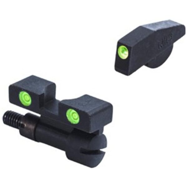 Meprolight Tru-Dot Self Illuminated Adjustable Pistol Sight Green Front Green Rear - Precision Shot Firearms
