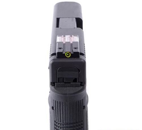 Meprolight FT Circle-Dot Rear Sight Fits Glock - Green - Precision Shot Firearms